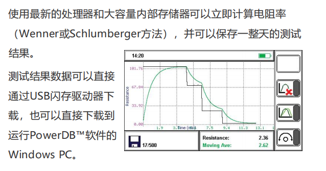 先进的接地 （地网）测试仪DET2/3